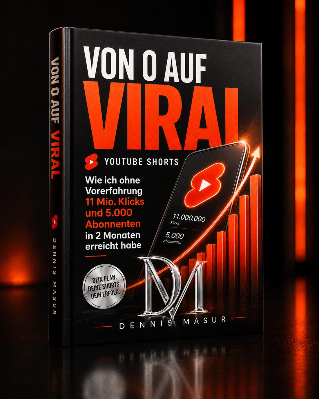 Buchcover: Von 0 auf Viral – YouTube Shorts von Dennis Masur