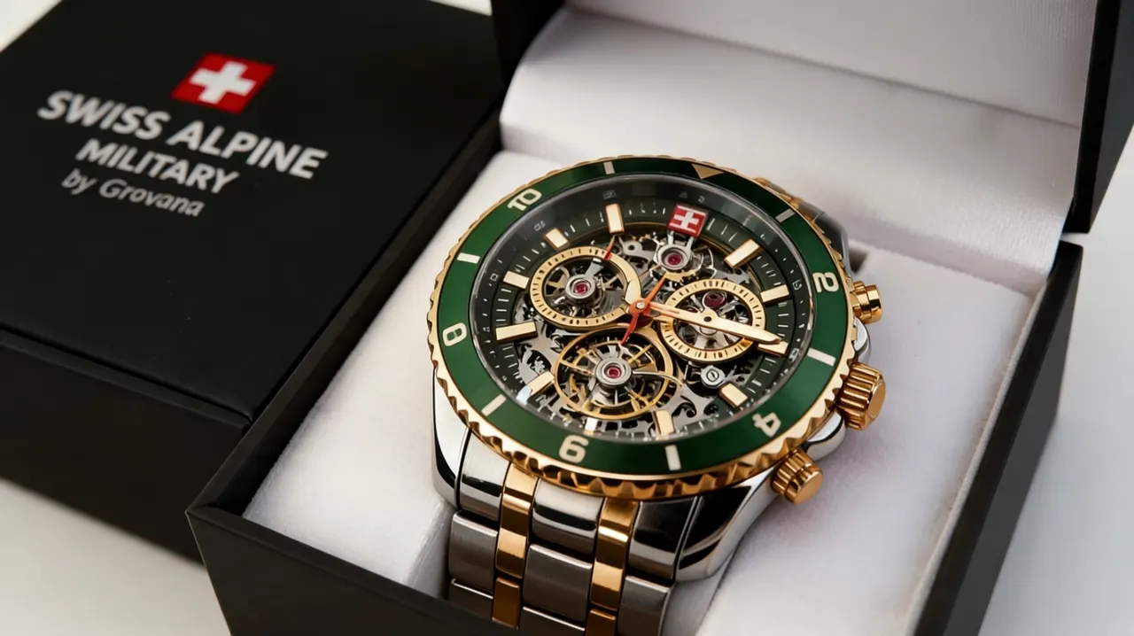 Standbild aus dem Werbespot einer Armbanduhr
